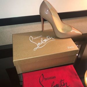Christian Louboutin “Red Bottoms” Nude Pigalle